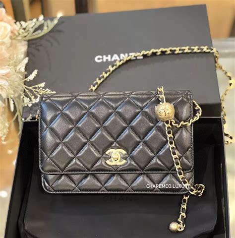 chanel bag wallet on chain|chanel wallet on chain cost.